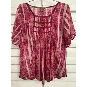 Nine West Vintage American blouse size Petite Medium